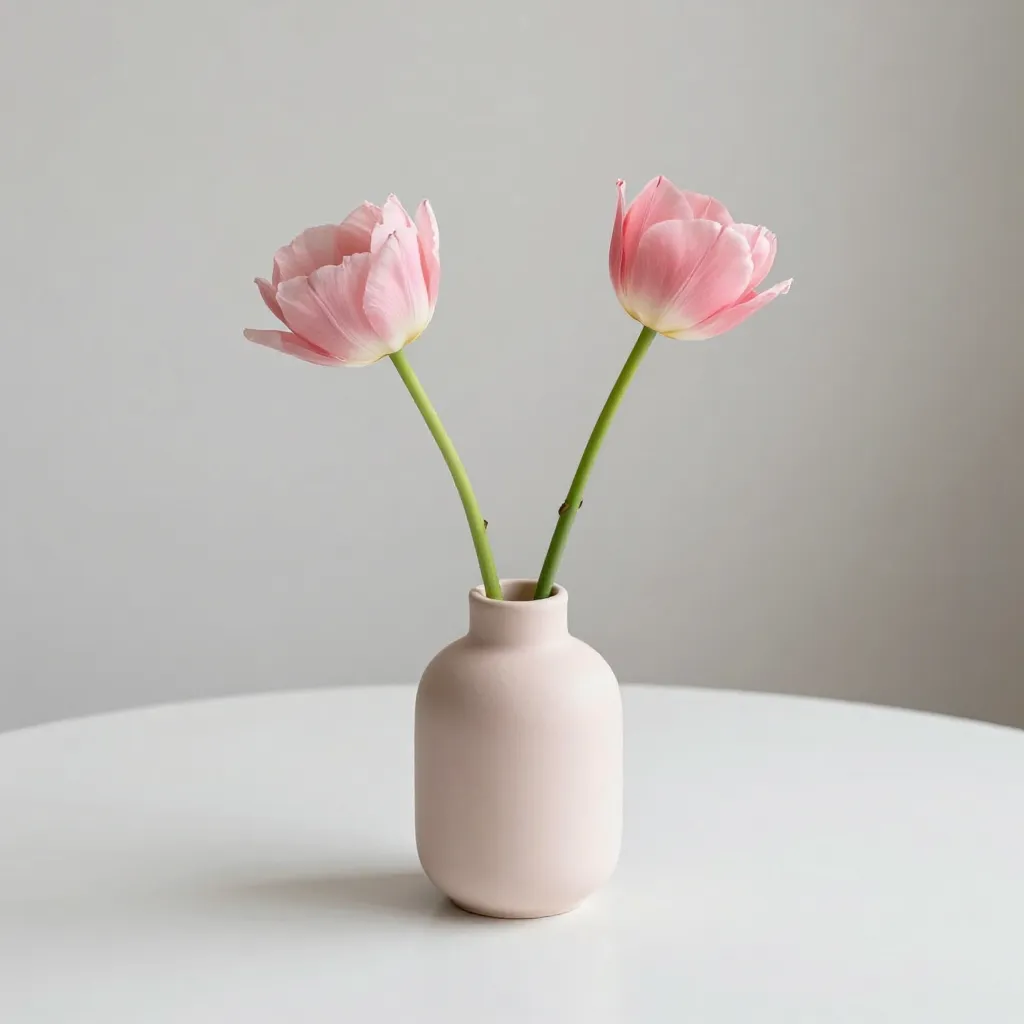 Modern minimalistisch bloemstuk